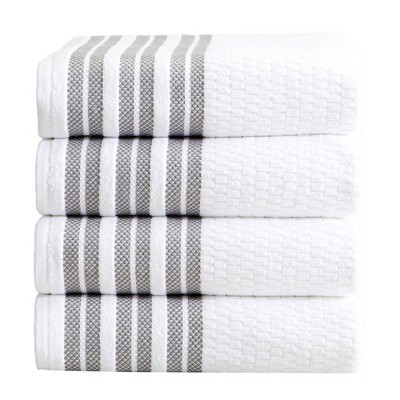 light grey towel set