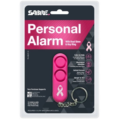 Sabre Personal Alarm Pink