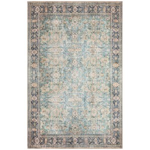 Liora Manne Inspirations Sarouk Indoor Area Rug Aqua 3'9" x 5'7" - 1 of 4