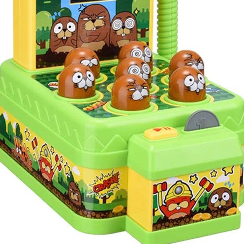 Link Ready! Set! Play! Link Arcade Whack A Mole Game With Hammer, Mini Electronic Pounding Toy For Toddlers, 3 of 4
