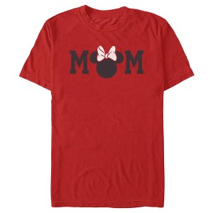 Men's Minnie Mouse Mom Bow T-Shirt - 1 of 4