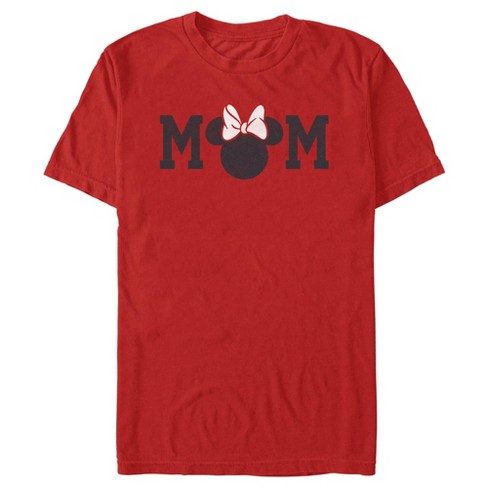 Men's Minnie Mouse Mom Bow T-Shirt - image 1 of 4