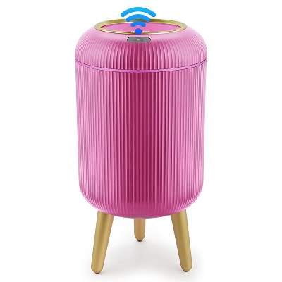 Smart Sensor Wastebasket, Convenient and Hygienic Easy to Use, Technology Sensor Waterproof Wastebasket Plastic Trash can