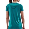 SKINS SERIES-3 WOMEN'S SHORT SLEEVE TOP TEAL - 3 of 4