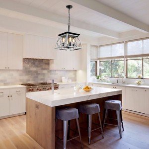 Farmhouse 4-Lights Vintage  Metal Pendant Light, Antique Chandeliers,Ceiling Lights Light Fixtures -The Pop Home - 1 of 4