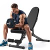 Weight Bench Press, Adjustable Workout Benches for Home Gym Dumbbell Exercise, 900 LB Stable Incline Decline Bench for Full Body Workout - 2 of 4