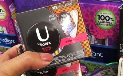U by Kotex Barely There Thin Panty Liners, Light Absorbency