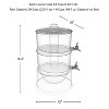 Hastings Home 2-Tier Shatterproof 1.7 Gallon Beverage Dispenser with Stackable Layers, Inner Ice Cylinders, and Spigots - 2 of 4