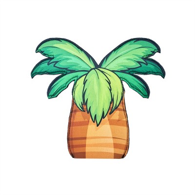 Beachcombers Palm Tree 12 oz. Insulated Soft Can Bottle Soda Pop Drink Holder Sleeve