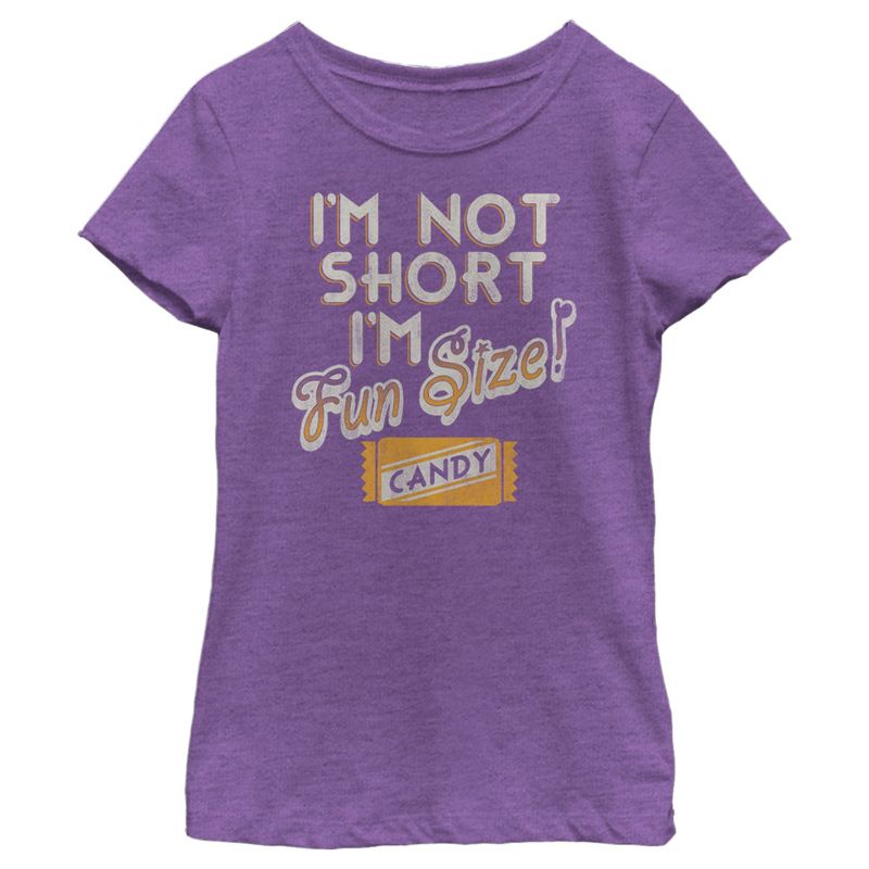 Girl's Lost Gods Halloween Fun-Size Candy T-Shirt, 1 of 5
