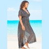 Swim 365 Women's Plus Size Long Caftan Cover Up - image 4 of 4