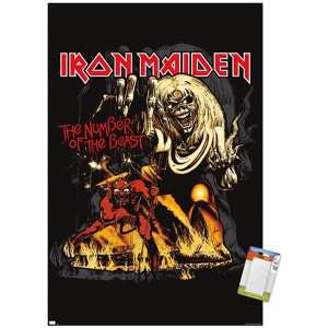 Trends International Iron Maiden - The Number Of The Beast Unframed Wall Poster Prints - 1 of 4