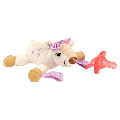 pacifier with animal attached target