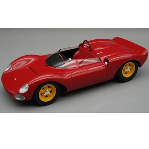 Ferrari 206 Dino SP "Factory Press Version" (1965) Red "Mythos Series" Limited Edition 1/18 Model Car by Tecnomodel - 1 of 3
