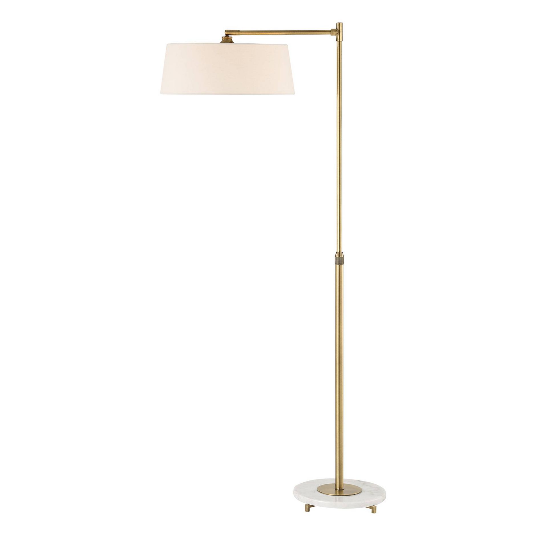 Uttermost Branch Out 66 1/2" Offset Arm Brushed Brass Floor Lamp