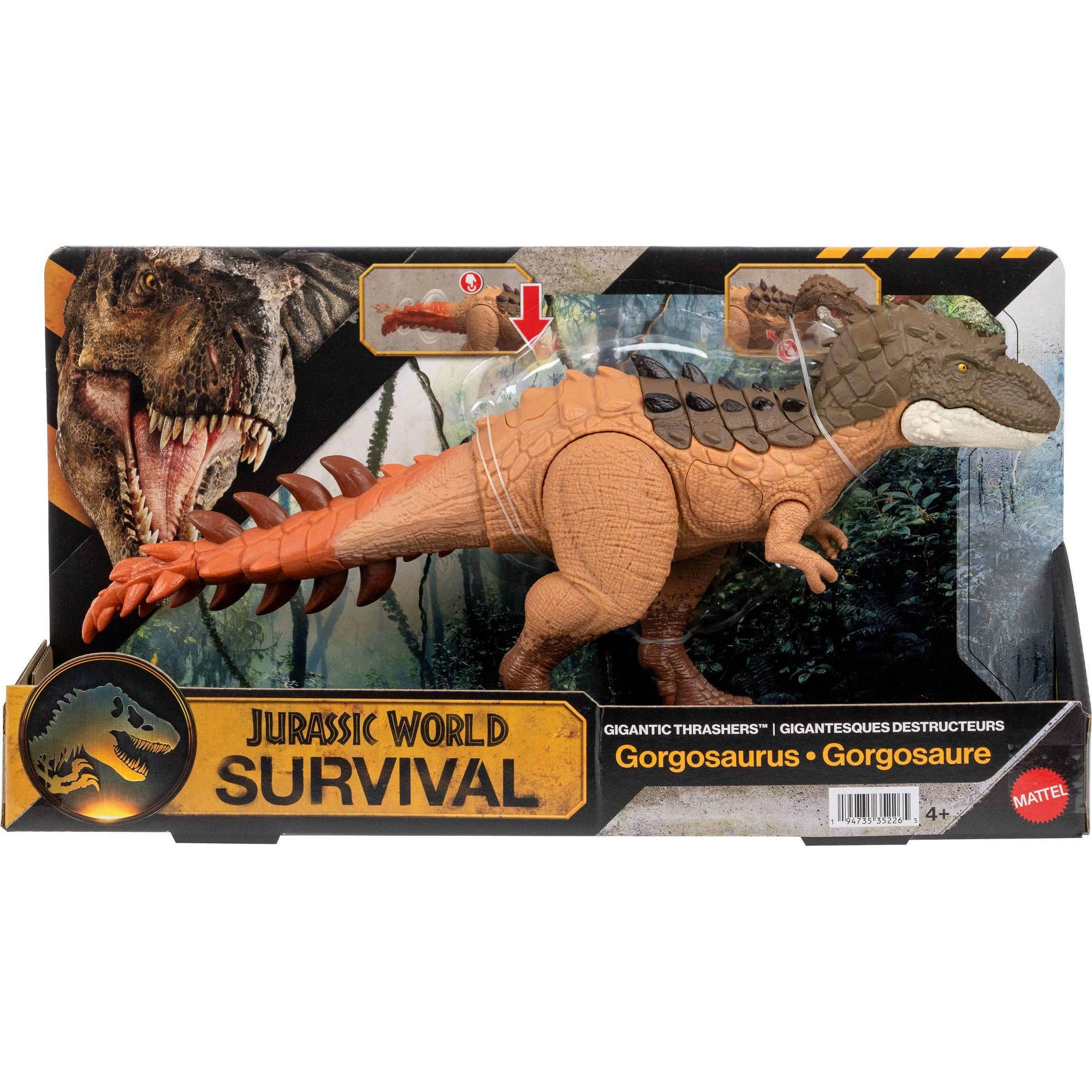 Jkl86-Gigantic Thrashers - Gorgosaurus Action Figure