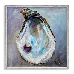 Stupell Industries Oyster Shell with Pearl, 12" x 12" - 1 of 4
