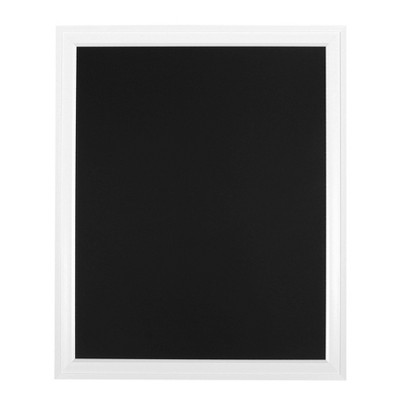 28" x 34" Bosc Framed Magnetic Chalkboard White - DesignOvation