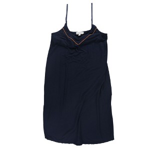 P.J. Salvage Womens Solid Chemise Pajama Night Gown - 1 of 2