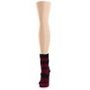 Memoi Women's Mega Stripe Chunky Knit Boot Sock - 2 of 3