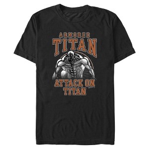 Mens Attack on Titan Armored Titan Jersey T Shirt - 1 of 4