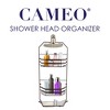 Cameo Hanging Shower Caddy, No Blocking to Shower Head, Rustproof, Shower Organizer with Hooks & Soap Holder - 3 of 4
