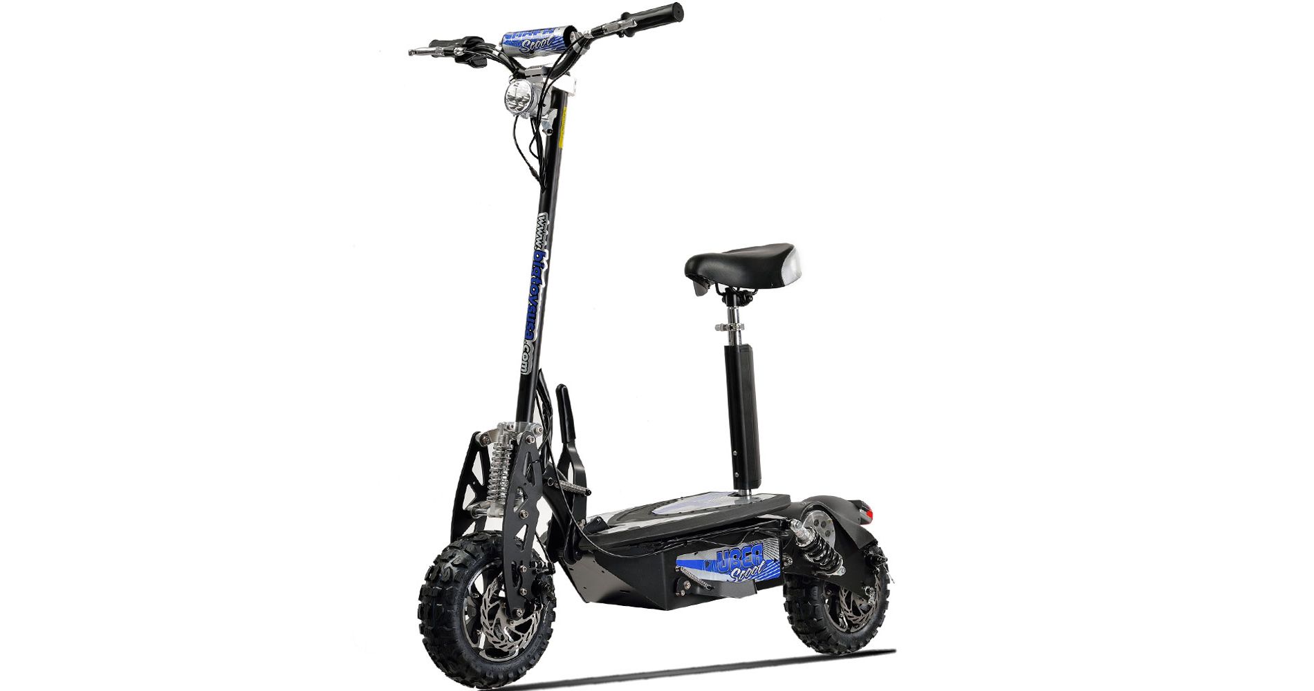 MotoTec/UberScoot 1600w Electric Scooter Black