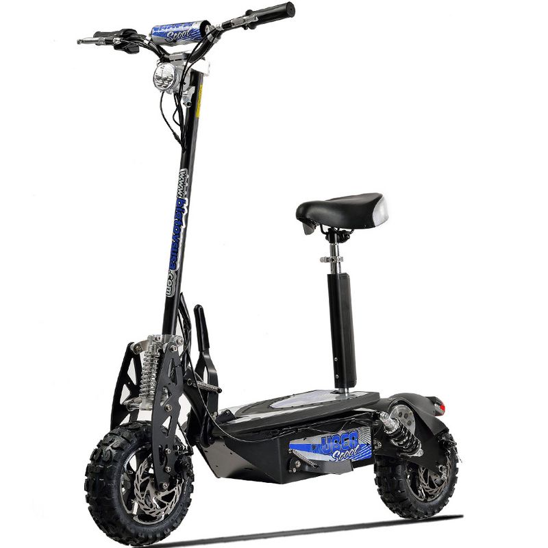 MotoTec/UberScoot 1600w Electric Scooter Black, 1 of 7