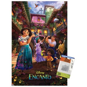 Trends International Disney Encanto - Family One Sheet Unframed Wall Poster Prints - 1 of 4