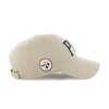 NFL Pittsburgh Steelers Khaki Clique Hat - 2 of 3