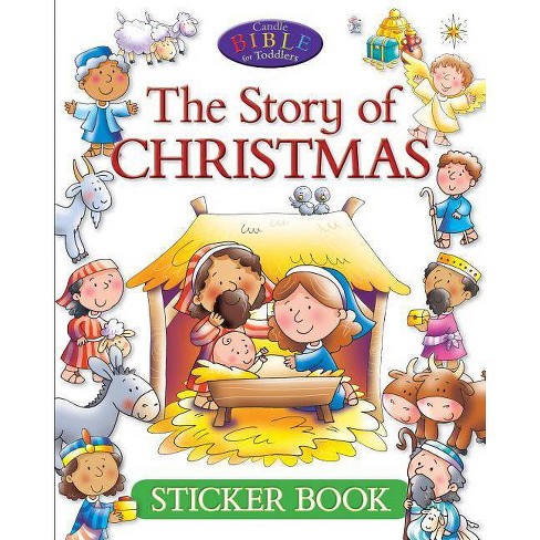 The Story Of Christmas Sticker Book Candle Bible For Toddlers By Juliet David Paperback Target