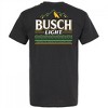 Mens Busch Light Corn Field White Text Front And Back T-Shirt - 3 of 4