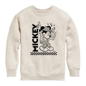 Boys' - Disney - Mickey & Friends Graphic Long Sleeve Fleece Sweatshirt - 1 of 4