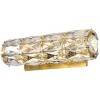 Elegant Lighting Valetta 12 inch LED linear wall sconce in gold - 3 of 4