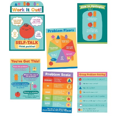 Carson-Dellosa Carson Dellosa Education Social Problem-Solving Bulletin Board Set 7/Set (CD-110470)