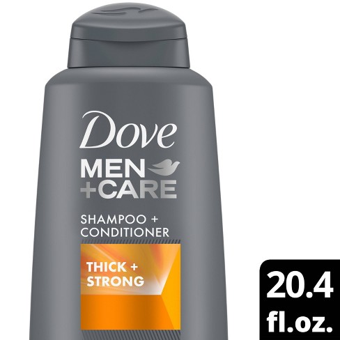 Dove Men+care 2 In 1 Shampoo + Conditioner Thick + Strong For Fine Or  Thinning Hair - 20.4 Fl Oz : Target