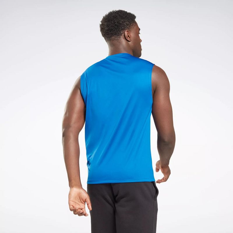 Reebok Training Sleeveless Tech T-Shirt Mens Athletic Tank Tops, 3 of 7