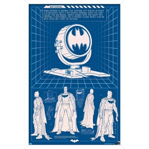 Trends International DC Comics - Batman - Bat Signal Framed Wall Poster Prints - 1 of 4
