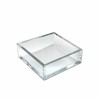 Azar Displays Deluxe Clear Acrylic Square Tray Organizer, 2-Pack - 4 of 4