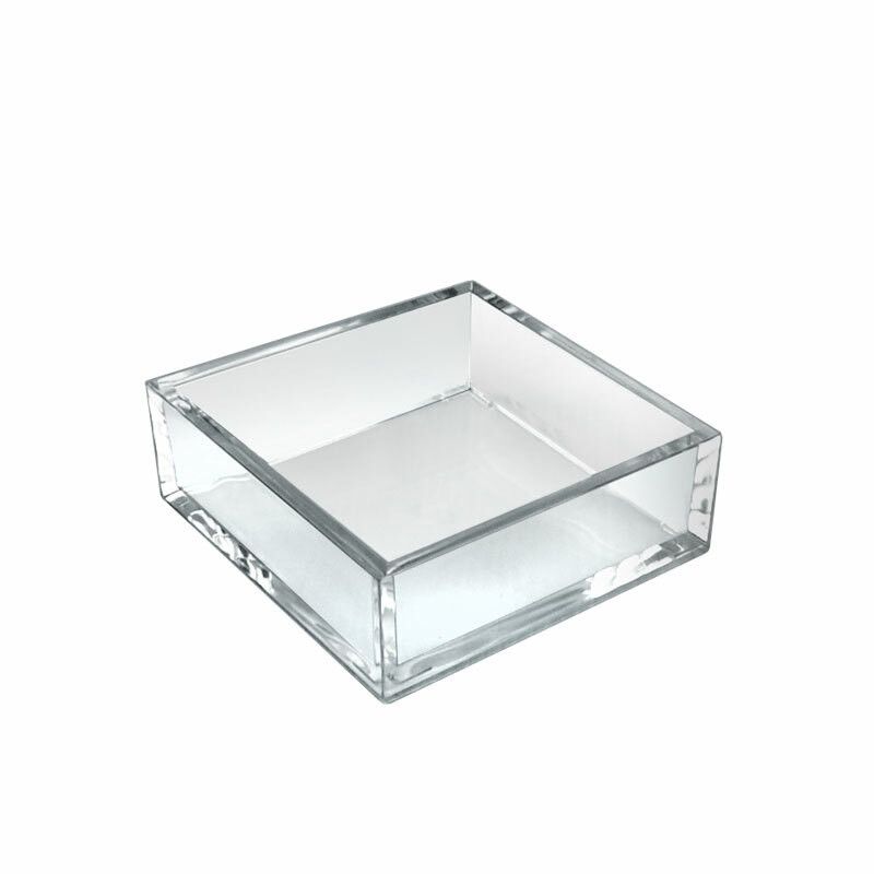 Azar Displays Deluxe Clear Acrylic Square Tray Organizer, 2-Pack, 4 of 7