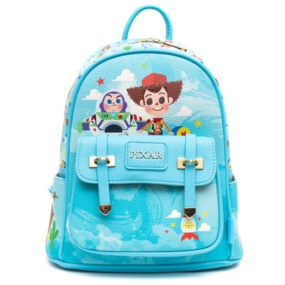 Disney Monsters Inc. 11 Vegan Leather Fashion Mini Backpack - Wondapop