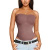 Nebility™ Strapless Shapewear Bodysuit with Convertible Straps - Tummy Control Thong Body Shaper - 2 of 4