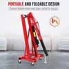 Engine Hoist, 2 Ton Hydraulic Cherry Picker - 4400LBS with Lever Stabilizer, 6 Swivel Casters, Adjustable Boom for Auto Repair - 2 of 4