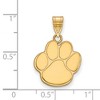 Black Bow Jewelry 10k Yellow Gold Auburn Tigers NCAA Medium Pendant - 2 of 3
