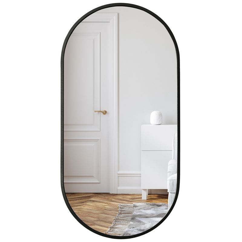 Americanflat Full Length Mirrors for Bathroom, Living Room, and Bedroom - Variety of Sizes and Colors, 1 of 11