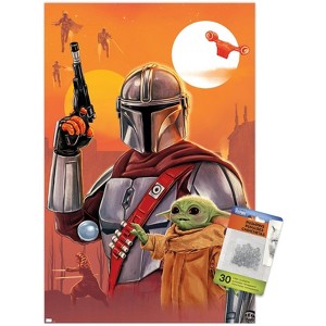Trends International Star Wars: The Mandalorian By Doaly Unframed Wall Poster Prints - 1 of 4