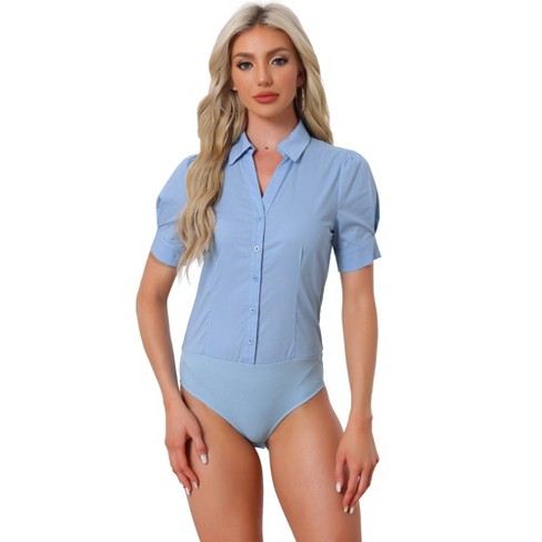 Button Down Bodysuit Womens : Target