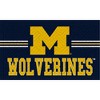 Evergreen NCAA Michigan Wolverines Embossed Mat Cross Hatch Indoor and Outdoor Doormat - 2 of 4