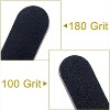 10 PCS Nail File Professional Double Sided 100/180 Grit Nail Files Emery Board - 2 of 4