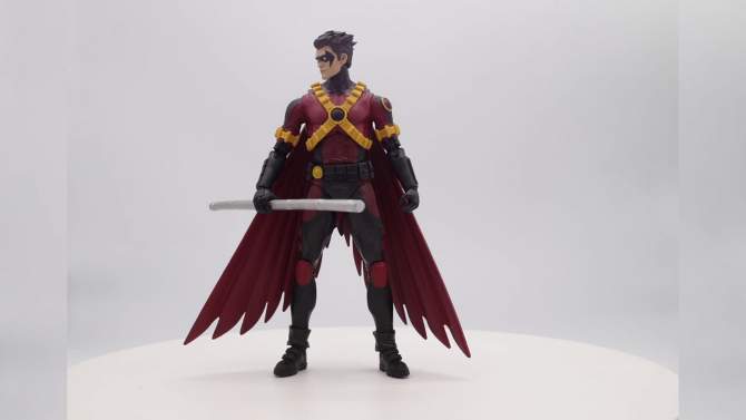 DC Comics Multiverse 7&#34; Action Figure - Red Robin, 2 of 12, play video